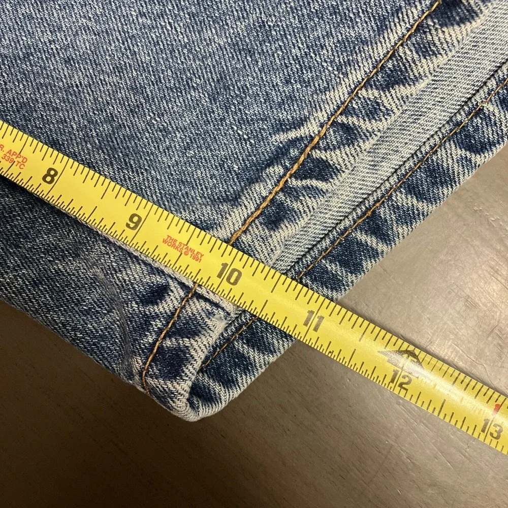 Vintage Levis Shorts Men 38 550 Blue Jean Med Wash‎ Denim Jorts Y2k 90s
